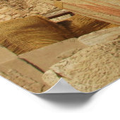 Altes Ägypten Hathor Goddess of Liebe Music Beauty Poster (Ecke)