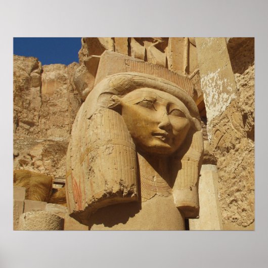 Altes Ägypten Hathor Goddess of Liebe Music Beauty Poster (Vorne)