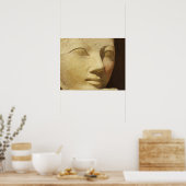 Altes Ägypten Hatshepsut Statue Tempelreise Poster (Küche)
