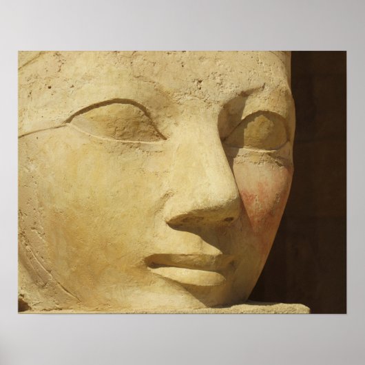Altes Ägypten Hatshepsut Statue Tempelreise Poster (Vorne)