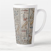 Altes Ägypten Hieroglyphische Sprache Gravur Pharo Milchtasse (Rechts)