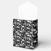 Altes Ägypten Hieroglyphisches Symbol Muster Geschenkschachtel (Geöffnet)