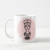 Altes Ägypten Historische Königin Nefertiti Kaffeetasse (Links)