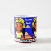 Altes Ägypten Kaffeetasse (Vorderseite Links)