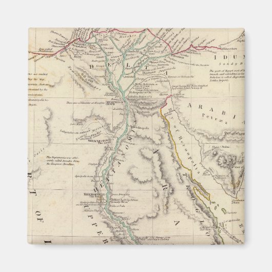 Altes Ägypten Magnet (Vorne)