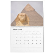 Altes Ägypten mit Pyramiden, Sphinx-Tempel Kalender (Feb 2026)