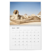 Altes Ägypten mit Pyramiden, Sphinx-Tempel Kalender (Mär 2027)