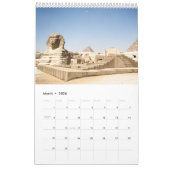 Altes Ägypten mit Pyramiden, Sphinx-Tempel Kalender (Mär 2026)