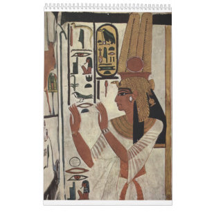 Altes Ägypten mit Pyramiden, Sphinxtempeln Kalender