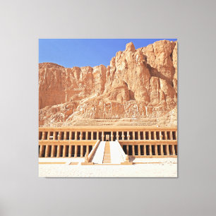 Altes Ägypten Pharao deir el bahri Tempel Dynastie Leinwanddruck