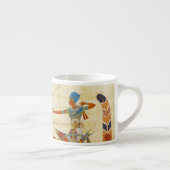 Altes Ägypten Pharaoh Ramesses II Pferde Papyrus Espressotasse (Rechts)