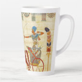 Altes Ägypten Pharaoh Ramesses II Pferde Papyrus Milchtasse (Rechts)