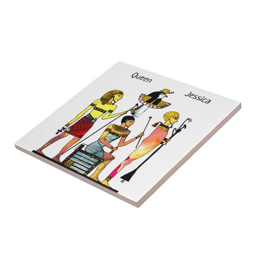 Altes Ägypten Pharaonen Lavish Ormamentation Fliese (Seite)