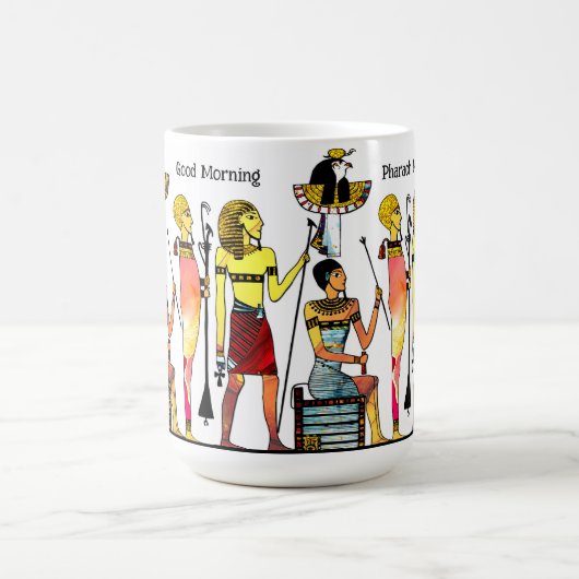 Altes Ägypten Pharaonen Lavish Ormamentation Kaffeetasse (Mittel)