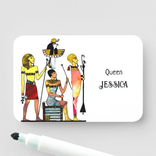 Altes Ägypten Pharaonen Lavish Ormamentation Namensschild (Beispiel)