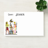 Altes Ägypten Pharaonen Lavish Ormamentation Post-it Klebezettel (Büro)