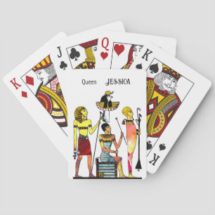 Altes Ägypten Pharaonen Lavish Ormamentation Spielkarten
