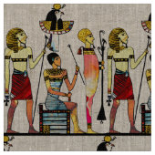 Altes Ägypten Pharaonen Lavish Ormamentation Stoff (Nahaufnahme)