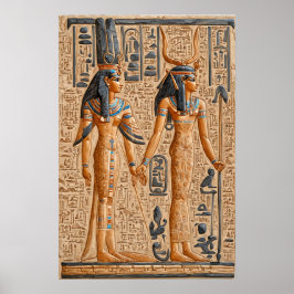 Altes Ägypten, Pharaonische Königin Hatshepsut | Poster