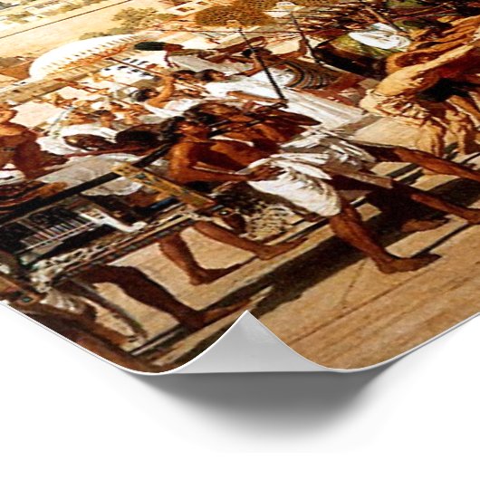 Altes Ägypten Poster (Ecke)