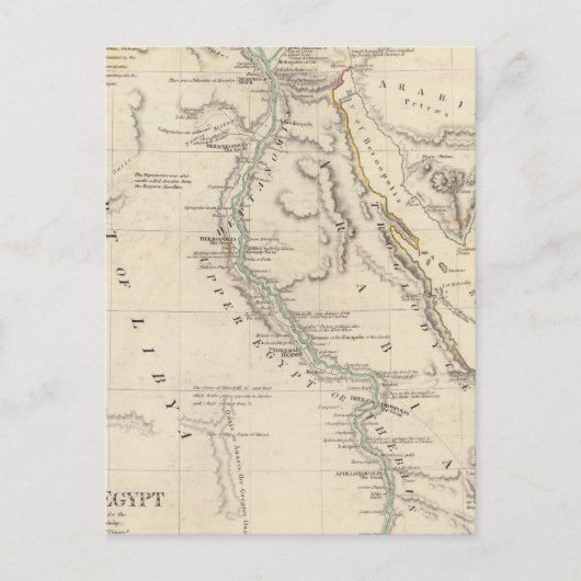 Altes Ägypten Postkarte (Vorderseite)