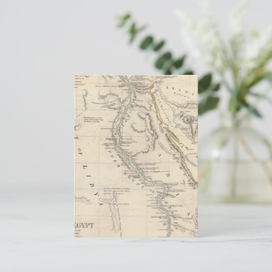 Altes Ägypten Postkarte (Stehend Vorderseite)