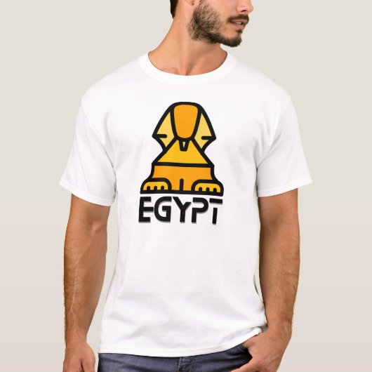 Altes Ägypten Pyramiden T-Shirt (Vorderseite)