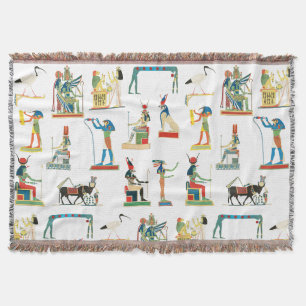 Altes Ägypten Vintage-Ägyptisches Muster Decke