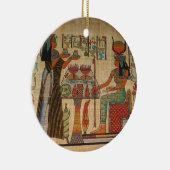 ALTES ÄGYPTEN-WAND-WANDGEMÄLDE KERAMIK ORNAMENT (Rechts)