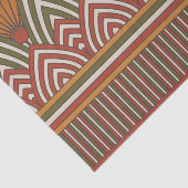 Altes Ägypter-Lotus-Muster-Seidenpapier Seidenpapier (Ausschnitt)