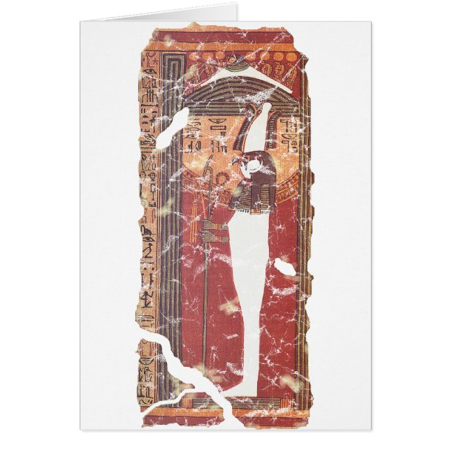 Altes ägyptisches Buch der Toten - Horus (Vorne)