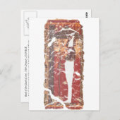 Altes ägyptisches Buch der Toten - Horus Postkarte (Vorne/Hinten)