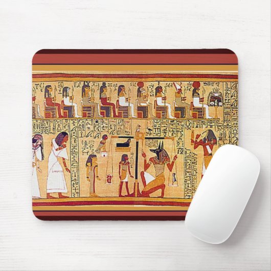 Altes ägyptisches Buch der Toten Mousepad (Mit Mouse)