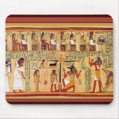 Altes ägyptisches Buch der Toten Mousepad (Vorne)