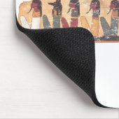 Altes ägyptisches Buch des Toten Gerichts Mousepad (Ecke)