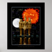 Altes ägyptisches Fantasy-Poster Poster (Vorne)