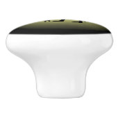 Altes ägyptisches ~ Hieroglyphen ~ auf Gold u. Keramikknauf (Seitenansicht)