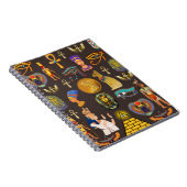 Altes ägyptisches Hieroglyphisches Muster Notizblock (Rechte Seite)