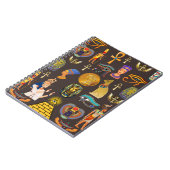 Altes ägyptisches Hieroglyphisches Muster Notizblock (Linke Seite)