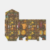 Altes ägyptisches Hieroglyphisches Muster-Symbol Geschenkschachtel (Ungefaltet)