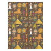 Altes ägyptisches Hieroglyphisches Muster-Symbol Tischdecke (Vorderseite)