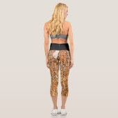 Altes ägyptisches Schreiben Capri Leggings (Rückseite)