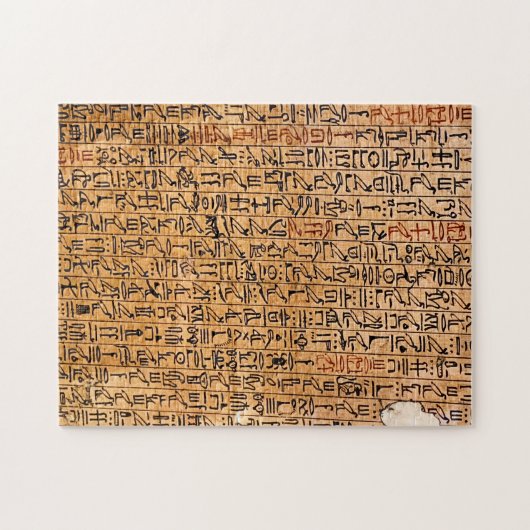 Altes ägyptisches Schreiben Puzzle (Horizontal)