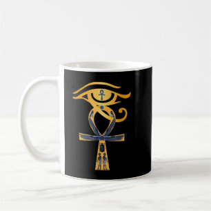 Altes Ägyptisches Wahre Horus Ankh ägyptisches Sym Kaffeetasse