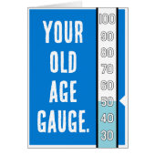 Altes Alter - 50. Geburtstagskarte (Vorne)