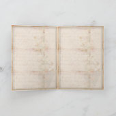 Altes altmodisches Hochzeitsdesign (Innenseite)