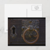 Altes antikes Türknopf - Postkarte (Vorne/Hinten)