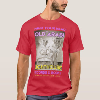Altes Arabi-Leuchtturm-Rekorde Bücher T-Shirt