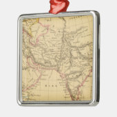 Altes Asien Silbernes Ornament (Links)