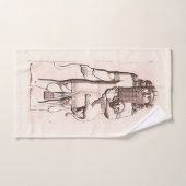 Altes Assyria HandtuchSet Badhandtuch Set (Handtuch)